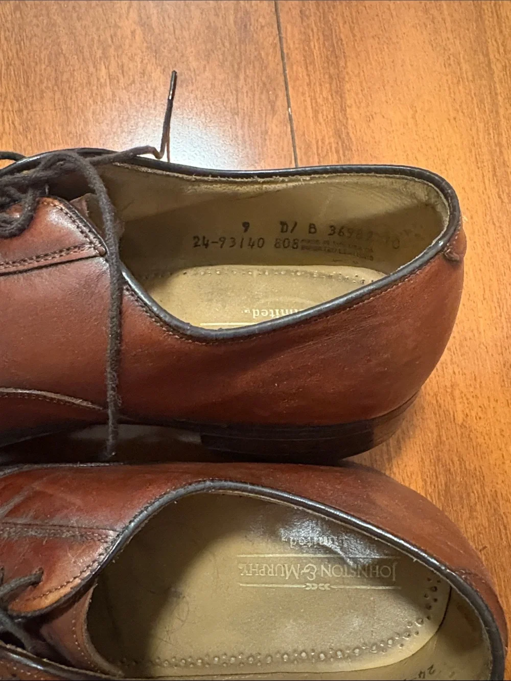 Johnston & Murphy men’s size